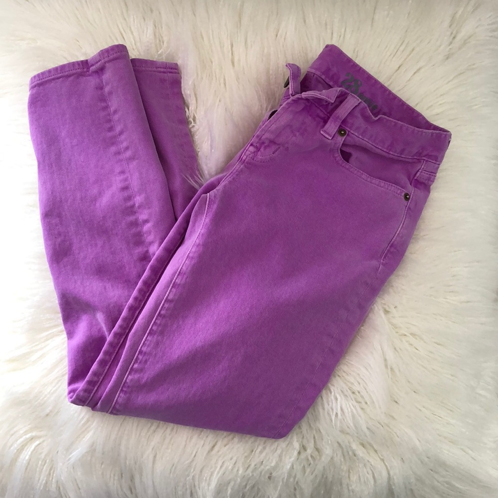 JCREW TOOTHPICK ANKLE PANT